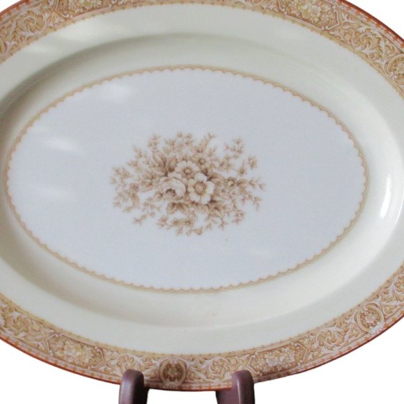 Noritake Adelpha Circa 1933 TWO Serving Platters Vintage (rare) - Picture 3 of 3